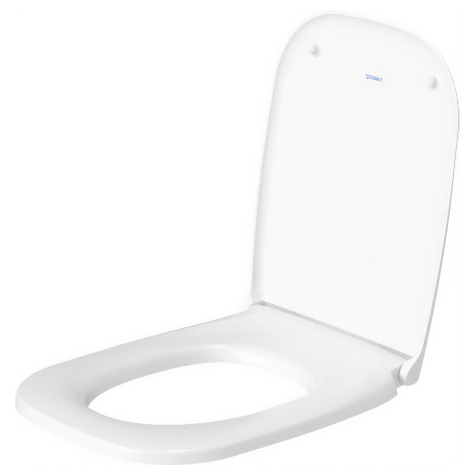 Duravit 0067390000 DCode SlowClosing Toilet Seat with Cover Bath4All