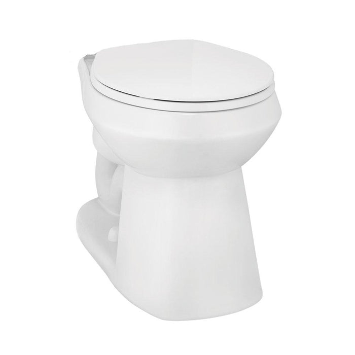 Niagara Shadow Round Toilet Bowl in White