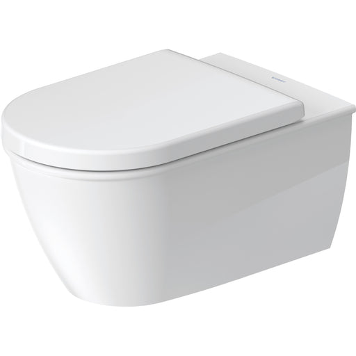 Duravit 2544090092 Darling New Dual Flush Elongated Wall Mounted Toilet