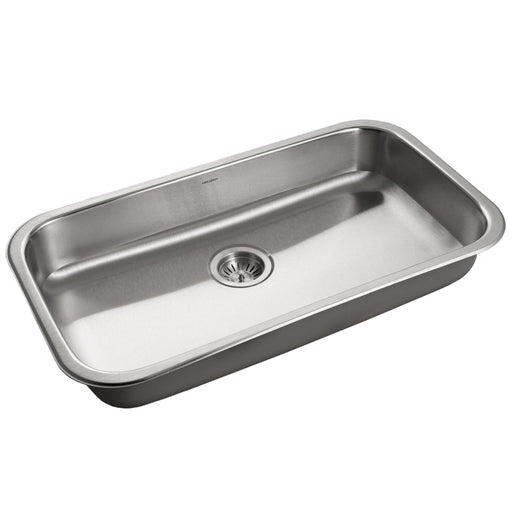 Houzer AU3018-60-1 ADA Compliant 32" Stainless Steel Undermount 6" Deep Large Single Bowl Kitchen Sink