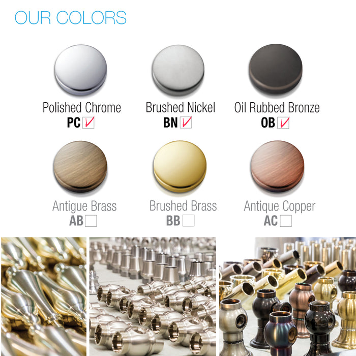 Houzer AZUPD-968-PC Azura Series Polished Chrome Single Handle Hidden Pull-Down Kitchen Faucet