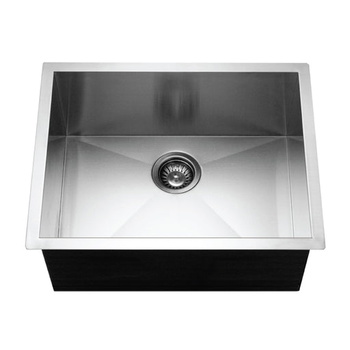 Houzer CTS-2300 Contempo 23" Undermount Single Bowl Stainless Steel Kitchen Sink