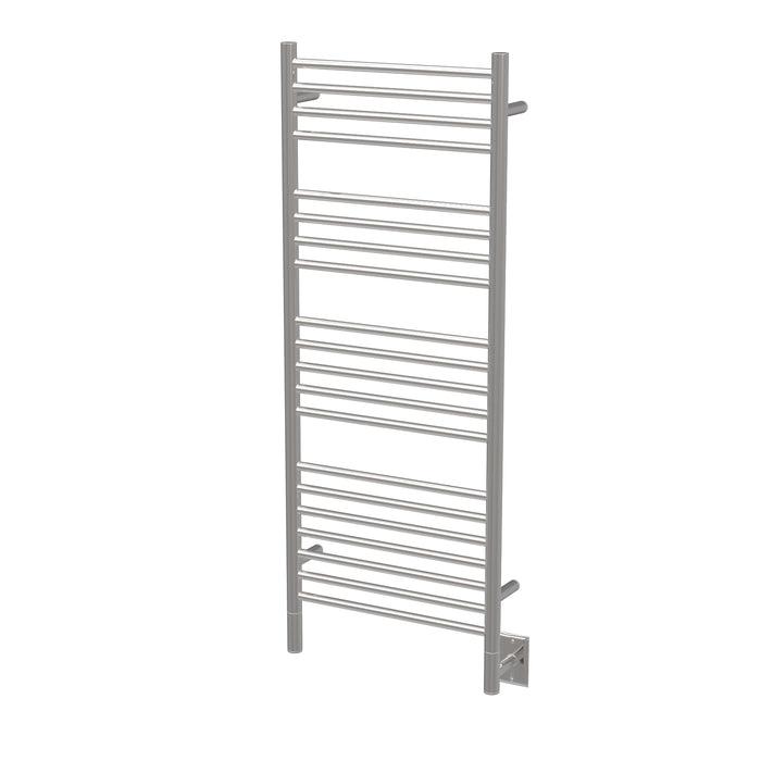 Amba DSP Jeeves Model D Straight 20 Bar Hardwired Towel Warmer in Polished