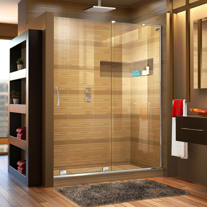 DreamLine SHDR-1948723R-01 Mirage-X 44-48"W x 72"H Frameless Sliding Shower Door in Chrome; Right Wall Installation