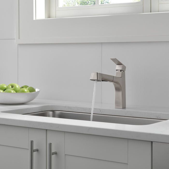 Peerless P6919LF-SS Xander Single Handle Pullout Kitchen Faucet in Stainless Finish