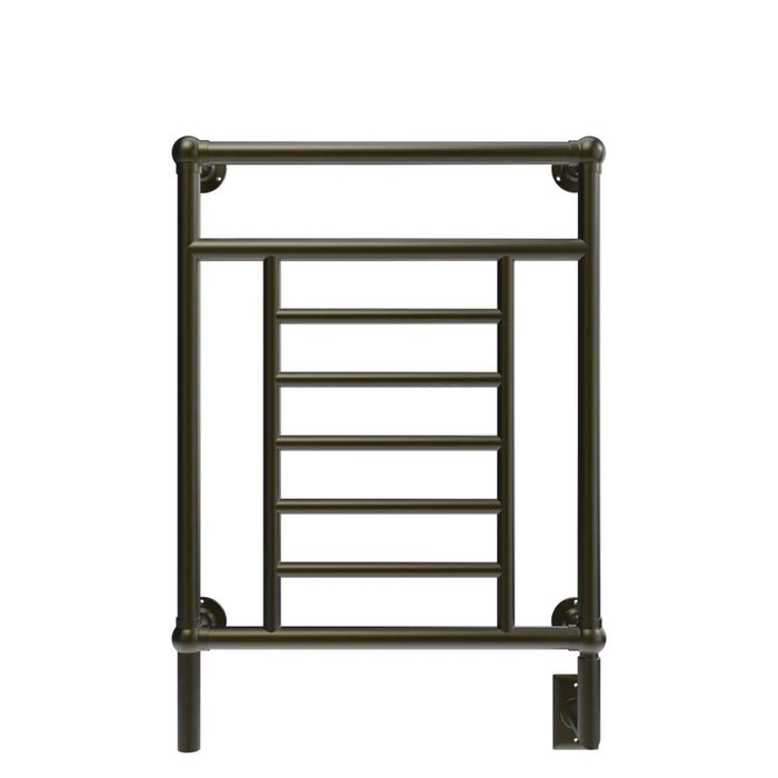 Amba T-2536BB Traditional Model 8 Bar Hardwired Towel Warmer in Brushed Bronze