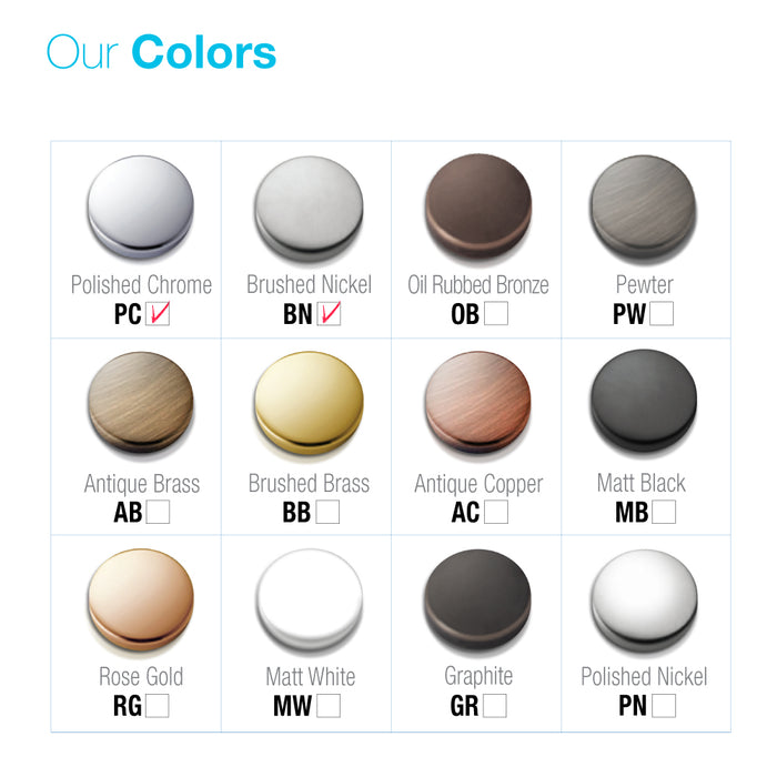 Houzer TRNPD-3000-PC Dual Handle Pull Down Kitchen Faucet