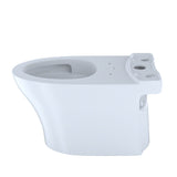 TOTO CT446CEFGN#01 Aquia IV Skirted Toilet Bowl in Cotton White
