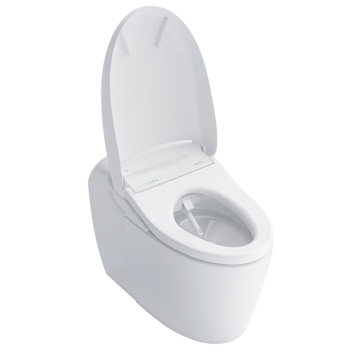 TOTO MS8341CUMFG#01 NEOREST RS Dual Flush Japanese Luxury Universal Height Toilet with Integrated Washlet Bidet Seat