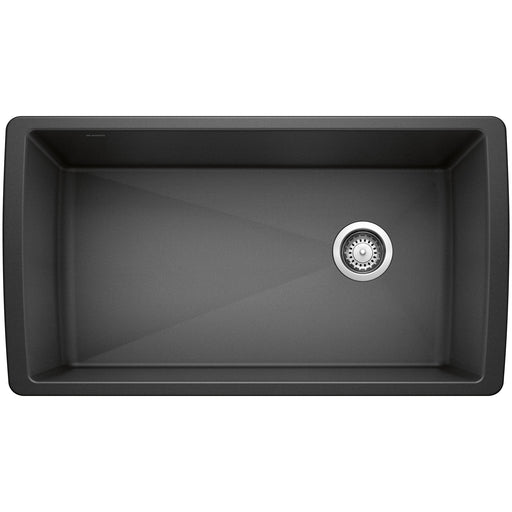 Blanco 441768 Diamond SILGRANIT 33" Super Single Undermount Kitchen Sink - Anthracite