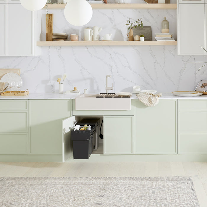 Blanco 527408 Vintera SILGRANIT 30" Single Bowl Apron-Front Farmhouse Sink - Soft White