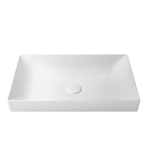 TOTO Kiwami Rectangular 23" Vessel Bathroom Sink, Matte White - LT476#MW