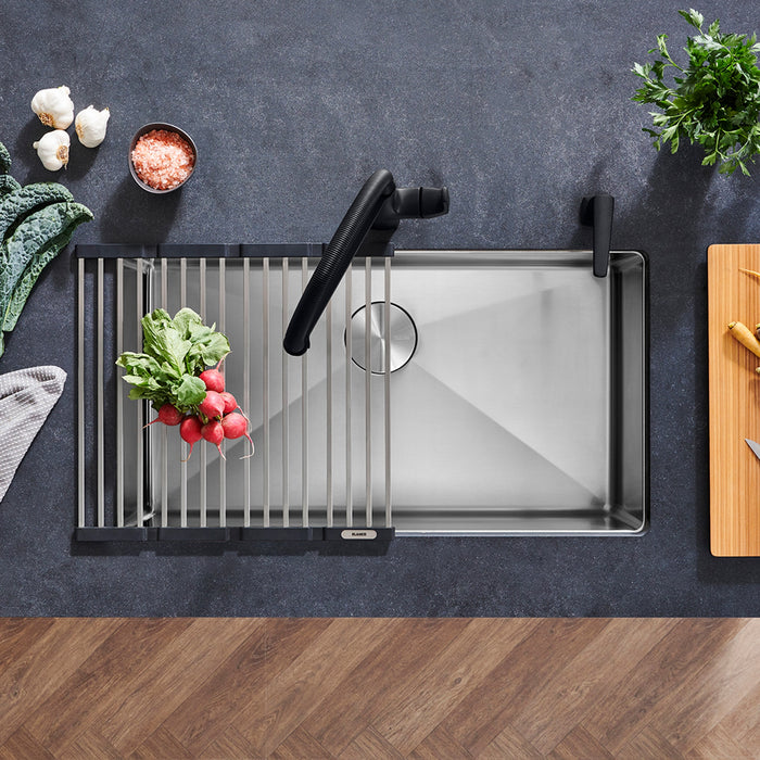 Blanco 443148 Quatrus R15 32" Super Single Bowl Undermount Stainless Steel Kitchen Sink