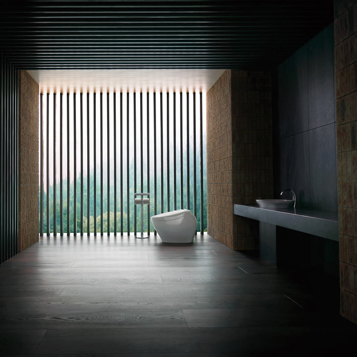 TOTO MS903CUMFX#01 Neorest NX2 Dual Flush Universal Height Toilet with Integrated Washlet Bidet Seat