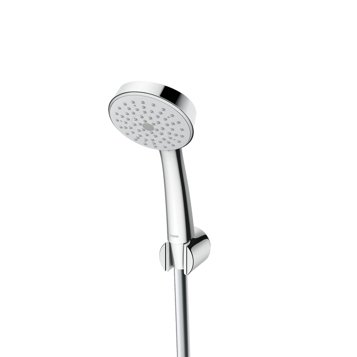 TOTO TBW01019U2#CP L Series Single Spray 4" Modern Round Handshower, Polished Chrome