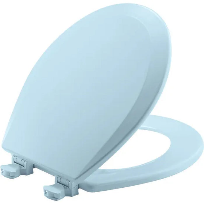 Bemis 500EC 464 Round Closed-Front Enameled Wood Toilet Seat with Beveled Cover