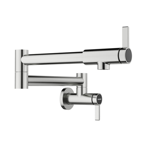 Blanco 527484 Culina II Wall-Mounted Pot Filler - PVD Steel