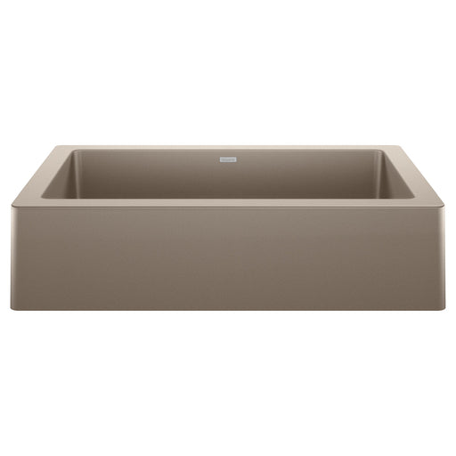 Blanco 526544 Vintera SILGRANIT 30" Single Bowl Apron-Front Farmhouse Sink - Truffle