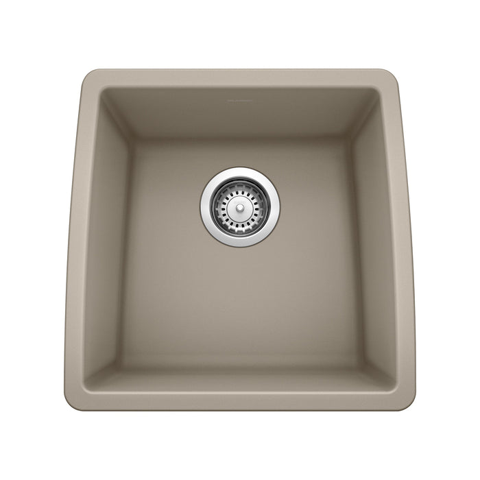 Blanco 441288 Performa SILGRANIT 17" Undermount Bar Sink - Truffle