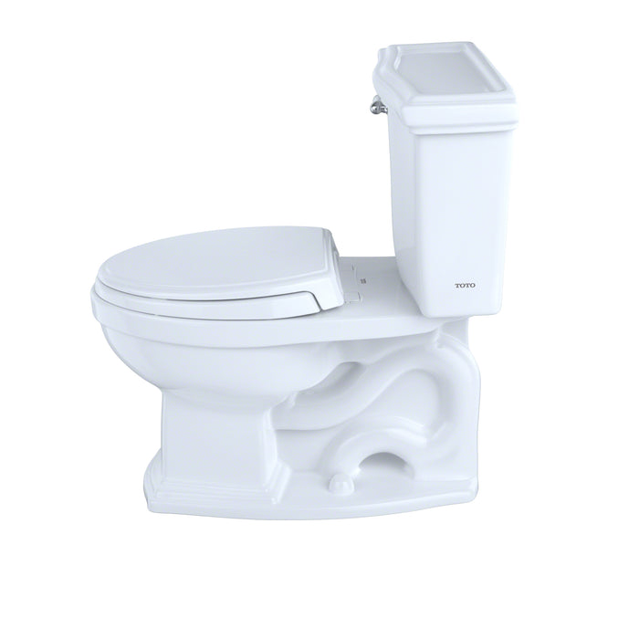 TOTO CST784EF#12 Eco Clayton Two-Piece Elongated 1.28 GPF Universal Height Toilet, Sedona Beige