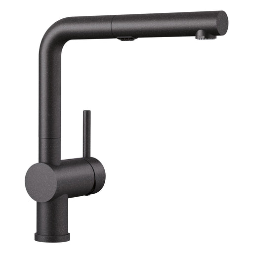 Blanco 526367 Linus Low Arc Pull-Out Dual-Spray Kitchen Faucet - Anthracite