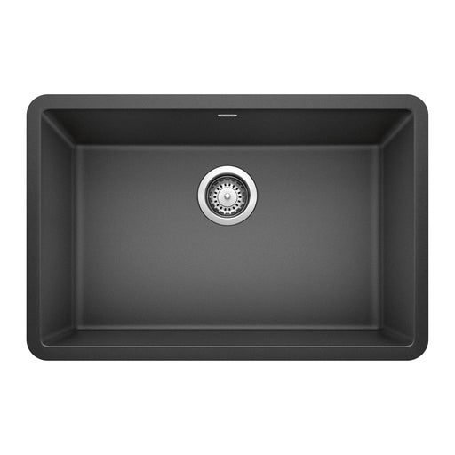 Blanco 522259 Precis SILGRANIT 27" Single Bowl Undermount Kitchen Sink - Anthracite