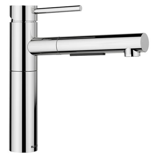 Blanco 527558 Alta II Low Arc Pull-Out Dual-Spray Kitchen Faucet - Chrome