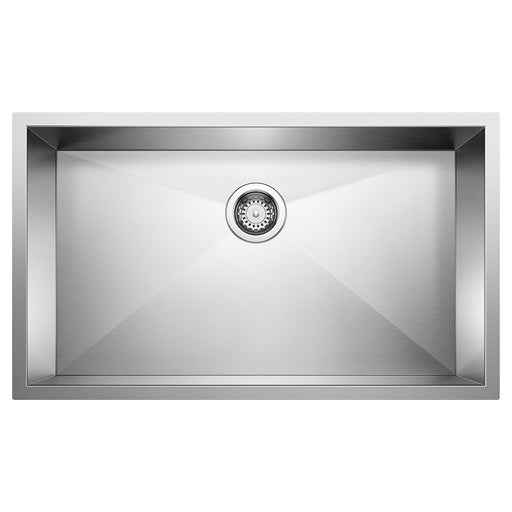 Blanco 515820 Precision R0 32" Super Single Bowl Undermount Stainless Steel Kitchen Sink