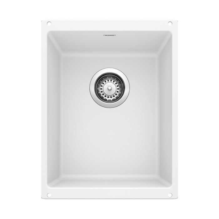 Blanco 513422 Precis SILGRANIT 13" Undermount Bar Sink - White