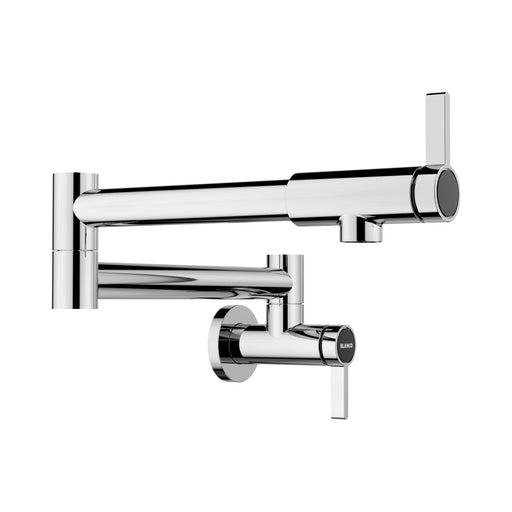 Blanco 527485 Culina II Wall-Mounted Pot Filler - Chrome