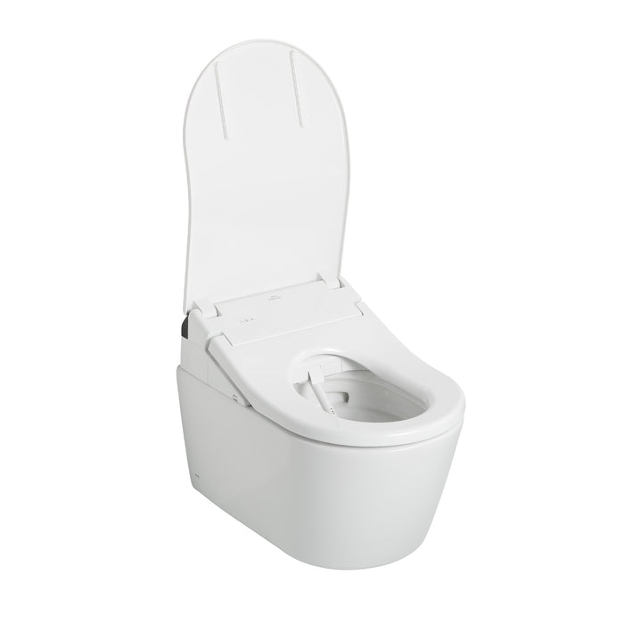 TOTO SW4047AT60#01 RX WASHLET+ Ready Electronic Bidet Toilet Seat with Auto Flush in Cotton White