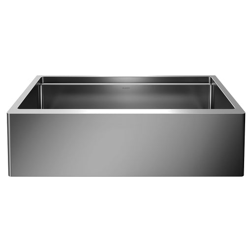 Blanco 525243 Quatrus R15 Ergon 33" Single Bowl Apron-Front Stainless Steel Farmhouse Sink