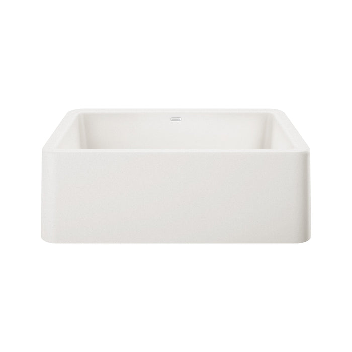 Blanco 401734 Ikon SILGRANIT 30" Single Bowl Apron-Front Farmhouse Sink - White