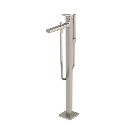 TOTO GB Freestanding Bathroom Tub Filler with Comfort Glide and Comfort Wave, Brushed Nickel - TBG10306U#BN