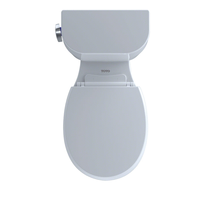 TOTO CST243EF#12 Entrada Two-Piece Round 1.28 GPF Universal Height Toilet, Sedona Beige
