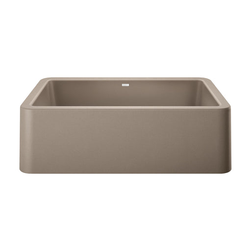 Blanco 401988 Ikon SILGRANIT 33" Single Bowl Apron-Front Farmhouse Sink - Truffle