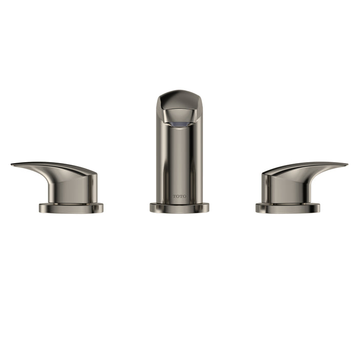 TOTO TLG09201U#PN GM 1.2 GPM Two Handle Widespread Bathroom Sink Faucet, Polished Nickel