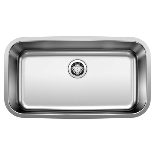 Blanco 442576 Stellar 32" Single Bowl Undermount Stainless Steel Kitchen Sink