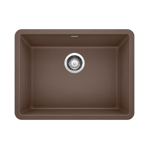 Blanco 522418 Precis SILGRANIT 24" Single Bowl Undermount Kitchen Sink - Cafe
