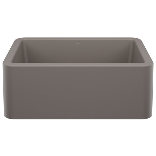 Blanco 443112 Ikon SILGRANIT 27" Single Bowl Apron-Front Farmhouse Sink - Volcano Gray
