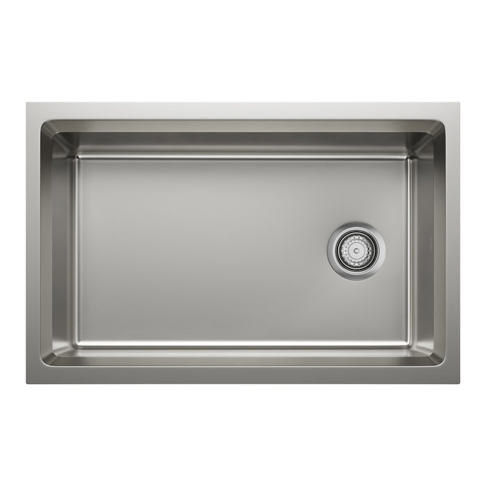 Blanco 443299 Inteos 30" Single Bowl Reversible Undermount Stainless Steel Workstation Kitchen Sink