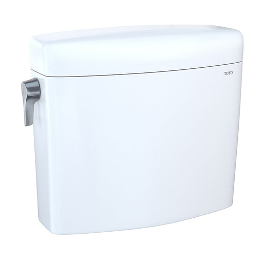 TOTO Aquia IV Cube Dual Flush 1.28 and 0.9 GPF Toilet Tank Only with WASHLET+ Auto Flush Compatibility, Cotton White - ST436EMNA#01