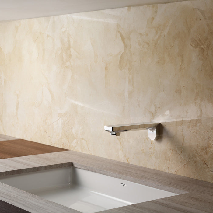 TOTO TEL1C3-D20ET#CP Libella Wall Mount ECOPOWER Touchless Bathroom Faucet with Thermostatic Mixing Valve