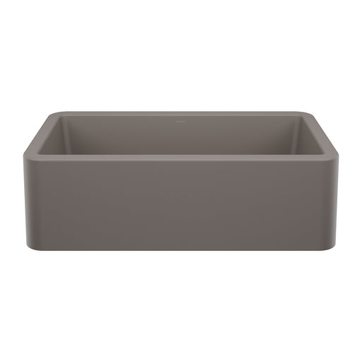 Blanco 443114 Ikon SILGRANIT 33" Single Bowl Apron-Front Farmhouse Sink - Volcano Gray