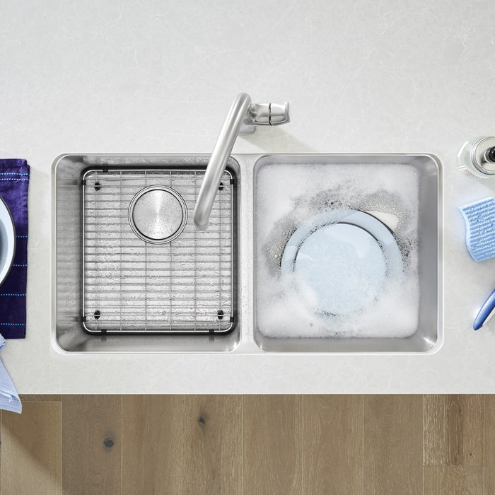 Blanco 442768 Formera 33" 50/50 Double Bowl Undermount Stainless Steel Kitchen Sink