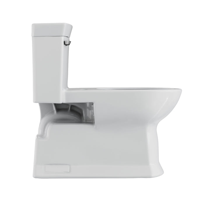 TOTO CST964CEFGAT40#01 Soiree One Piece Elongated 1.28 GPF Universal Height Skirted Toilet