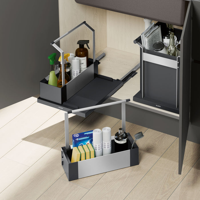 Blanco 527668 Under Kitchen Sink Cabinet Storage Caddy - Double