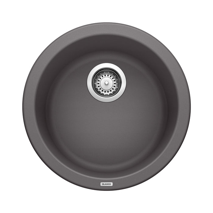 Blanco 518911 Rondo SILGRANIT 18" Dual Mount Bar Sink - Cinder