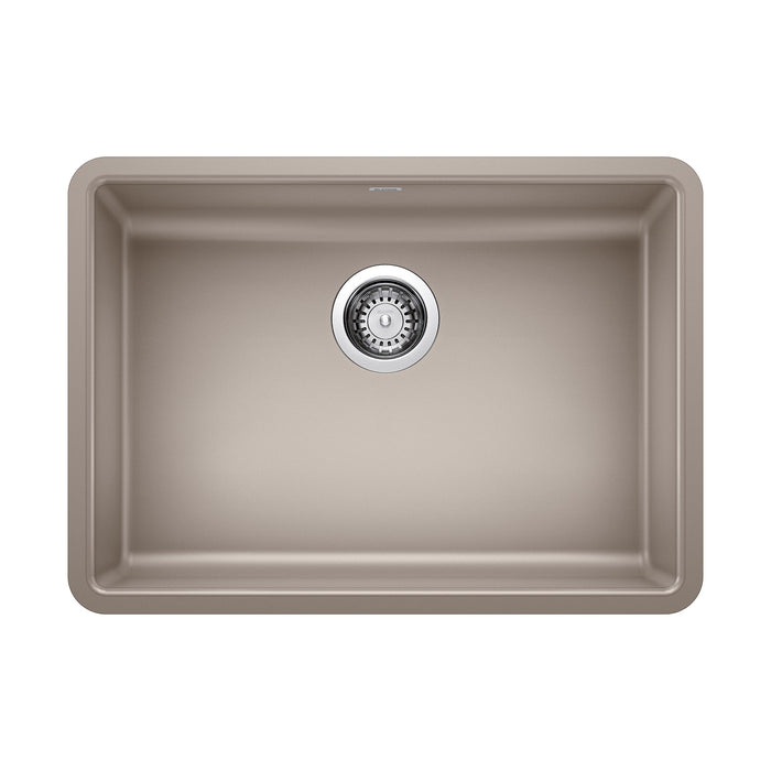 Blanco 442540 Precis SILGRANIT 25" ADA Single Bowl Undermount Kitchen Sink - Truffle