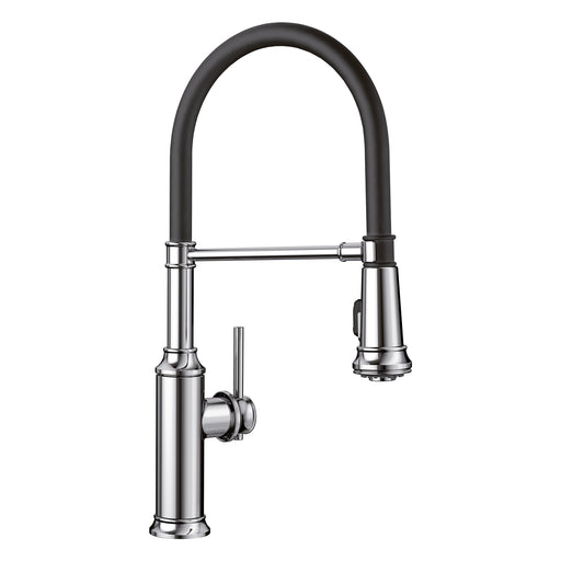 Blanco 442508 Empressa Semi-Pro Pull-Down Dual-Spray Kitchen Faucet - Chrome